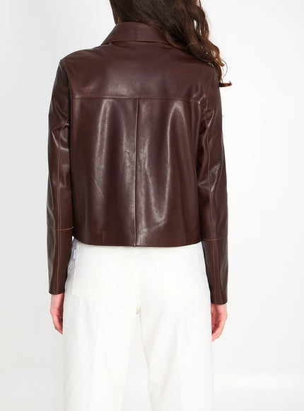 Arma Fem Vintage Leather Jacket