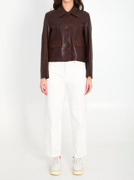 Arma Fem Vintage Leather Jacket
