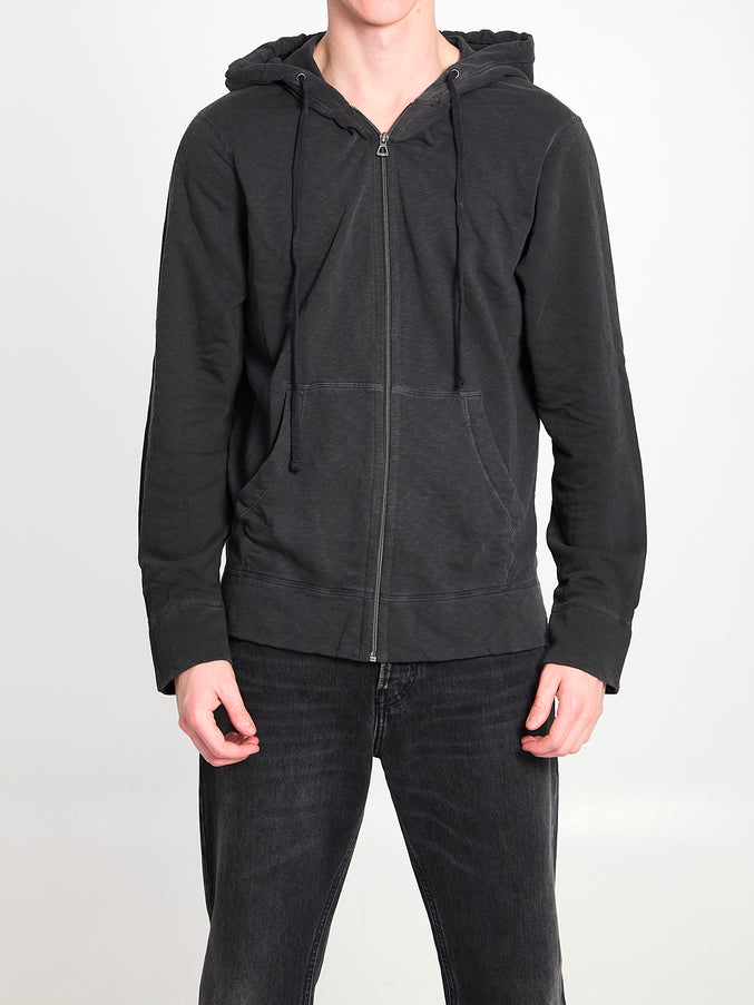 James Perse Cotton Hoodie Black