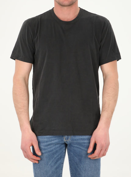 James Perse Combed Cotton T-shirt Black