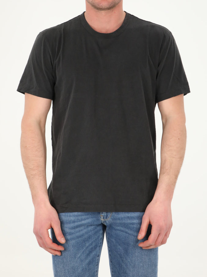 James Perse Combed Cotton T-shirt Black