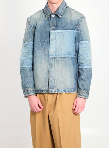 Dior Homme Overshirt With Patchwork Effect