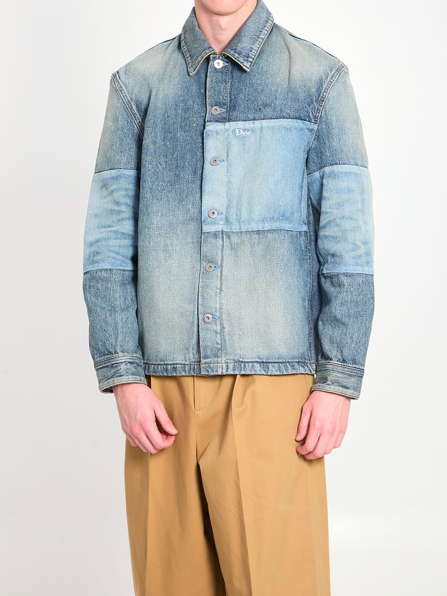 Dior Homme Overshirt With Patchwork Effect