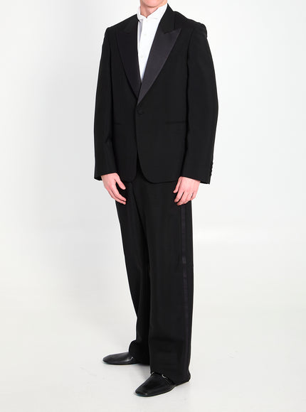 Gucci Fine Mohair Wool Fabric Suit
