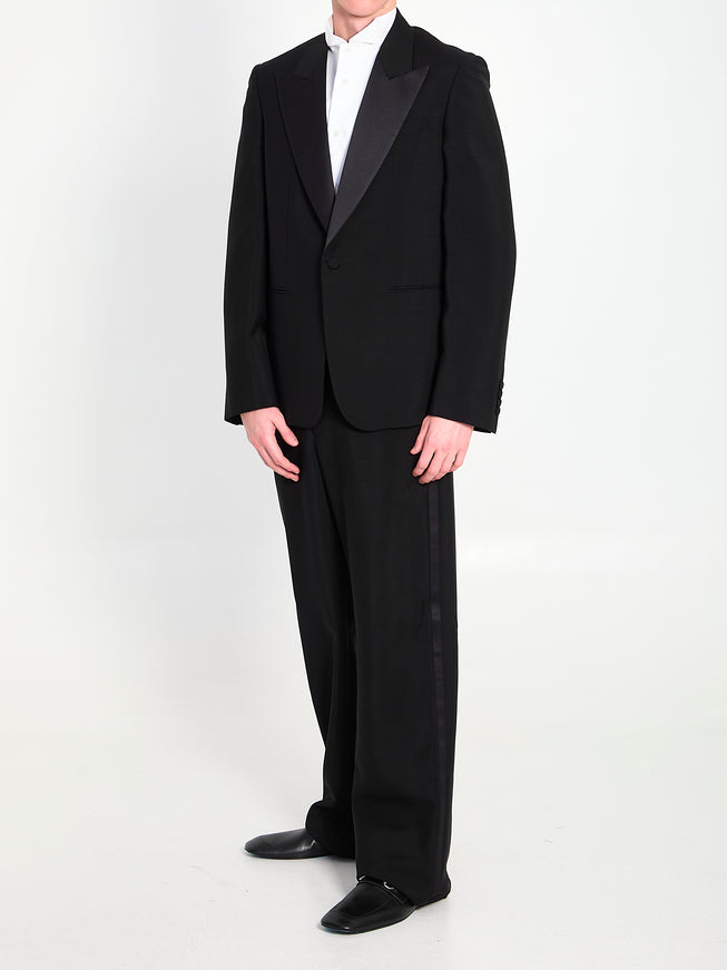 Gucci Fine Mohair Wool Fabric Suit