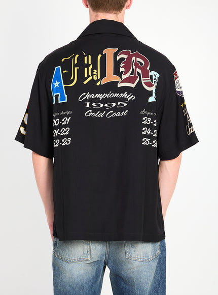 Amiri Varsity Patch Oversized Shirt