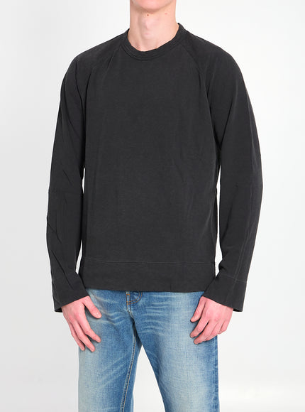 James Perse Cotton Crewneck Sweatshirt