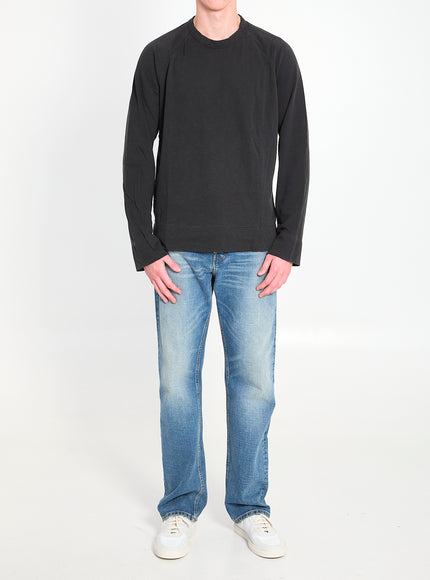 James Perse Cotton Crewneck Sweatshirt