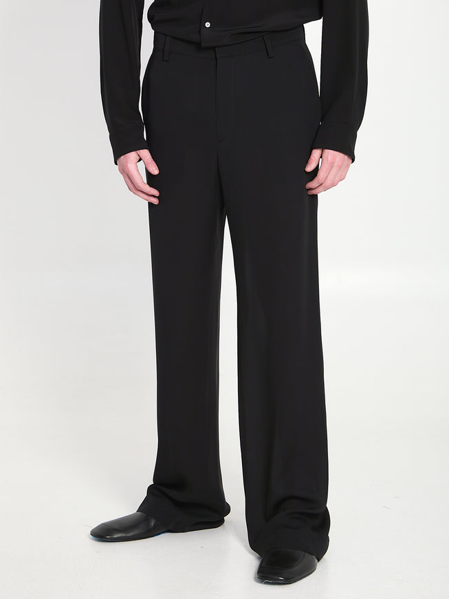 Gucci Silk Georgette Pants