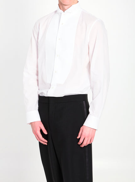Gucci Evening Shirt In Cotton Chambray