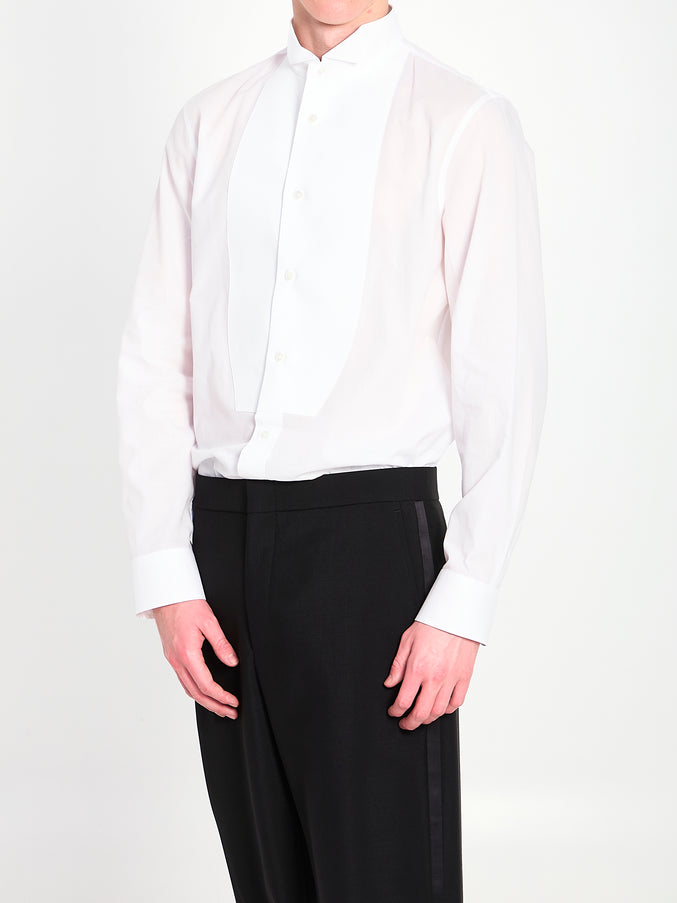 Gucci Evening Shirt In Cotton Chambray