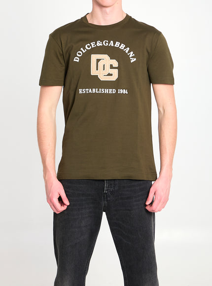 Dolce & Gabbana Cotton T-shirt Green