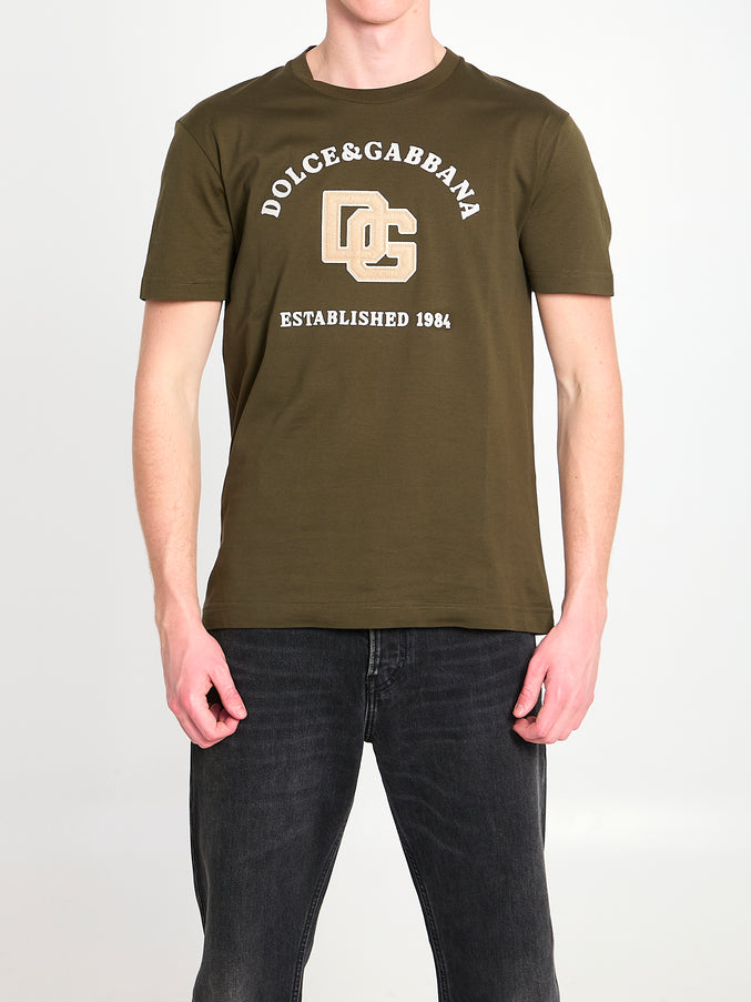 Dolce & Gabbana Cotton T-shirt Green