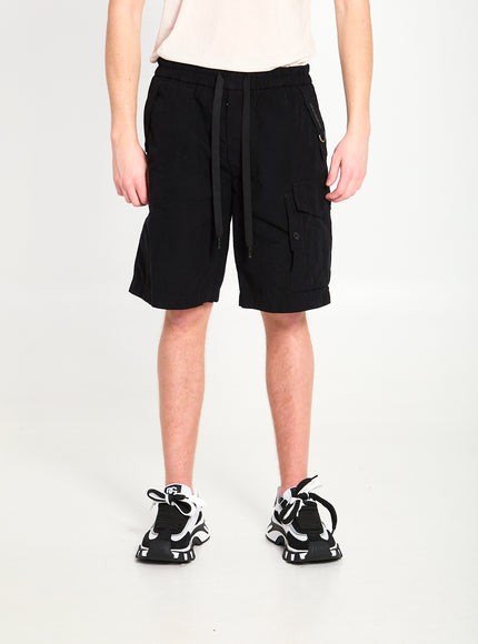 Dolce & Gabbana Cargo Bermuda Shorts Black