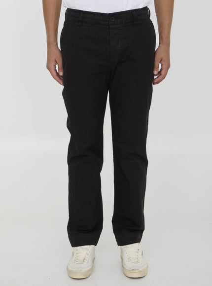 James Perse Rigid Canvas Pants Black