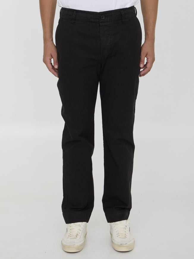 James Perse Rigid Canvas Pants Black