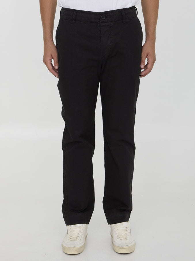 James Perse Rigid Canvas Pants Black