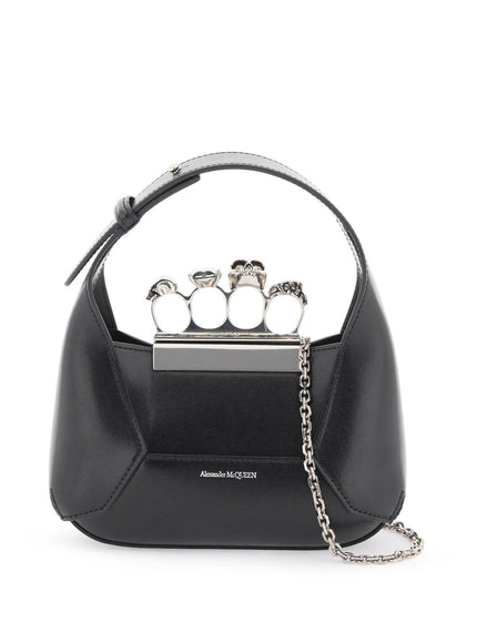 Alexander Mcqueen the jewelled hobo mini bag