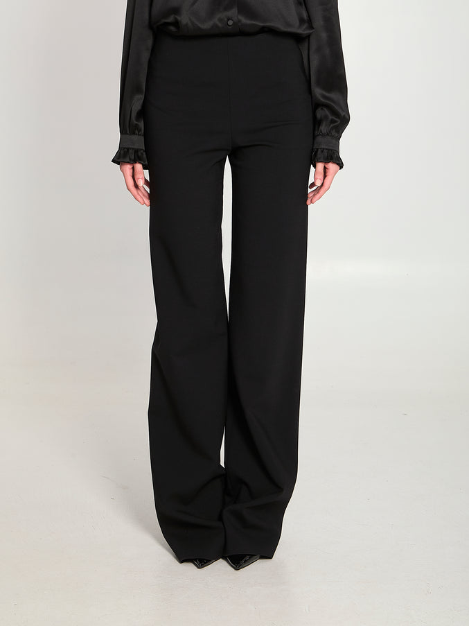 Gucci Technical Stretch Wool Trousers Black