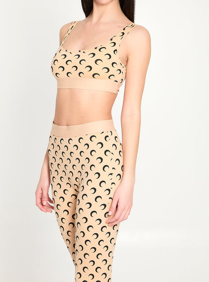 Marine Serre Moon Sport Bra