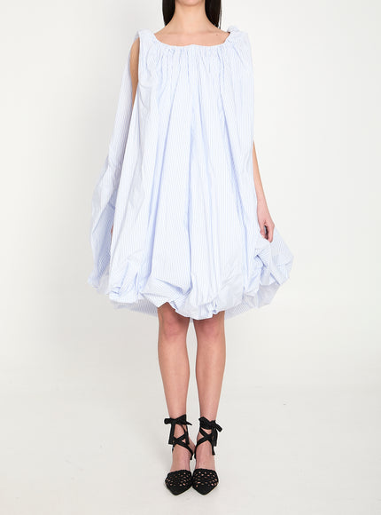 Jacquemus Lavande Midi Dress White