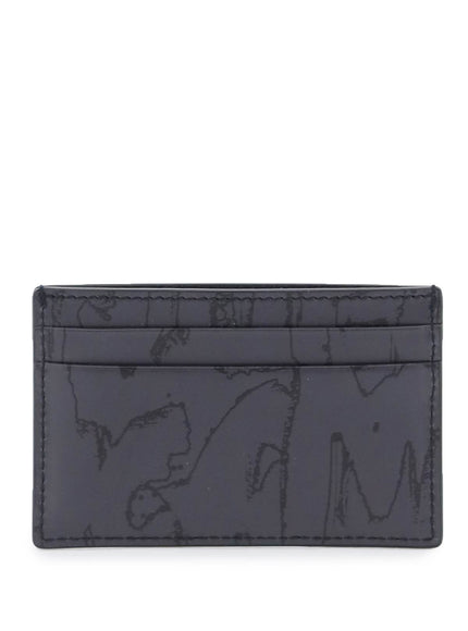 Alexander Mcqueen graffiti cardholder