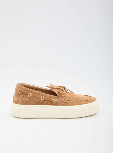 Hogan Hogan Crosswind Boat Shoes Brown