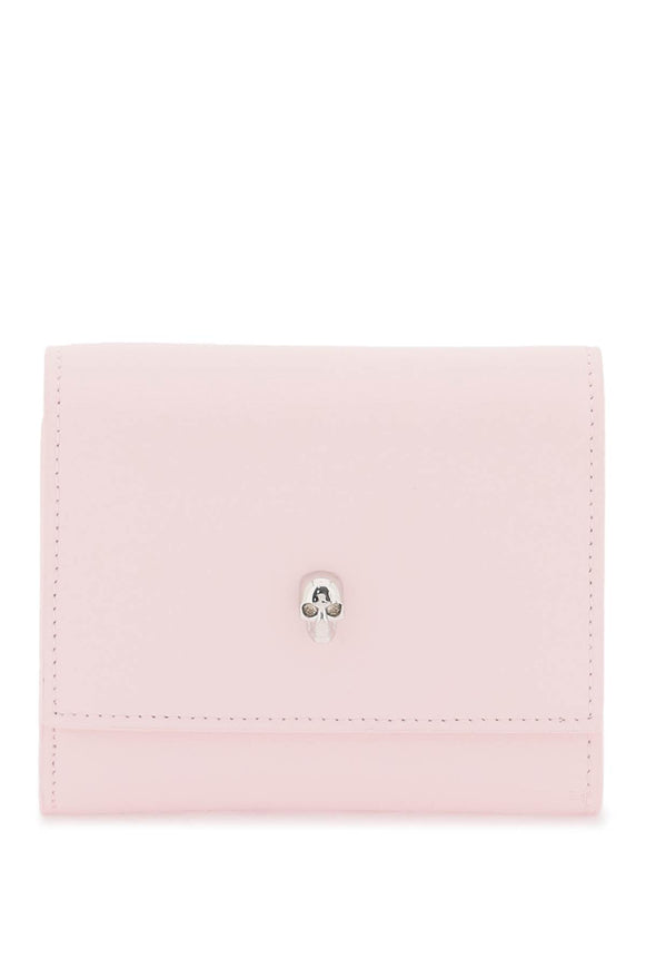 Alexander Mcqueen compact skull wallet