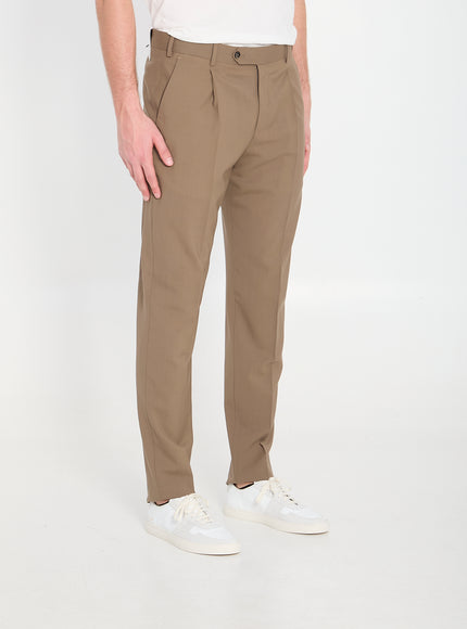Pt Torino Union Virgin Wool Trousers