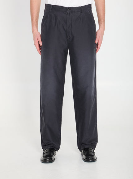 Maison Margiela Cotton Pants Blue