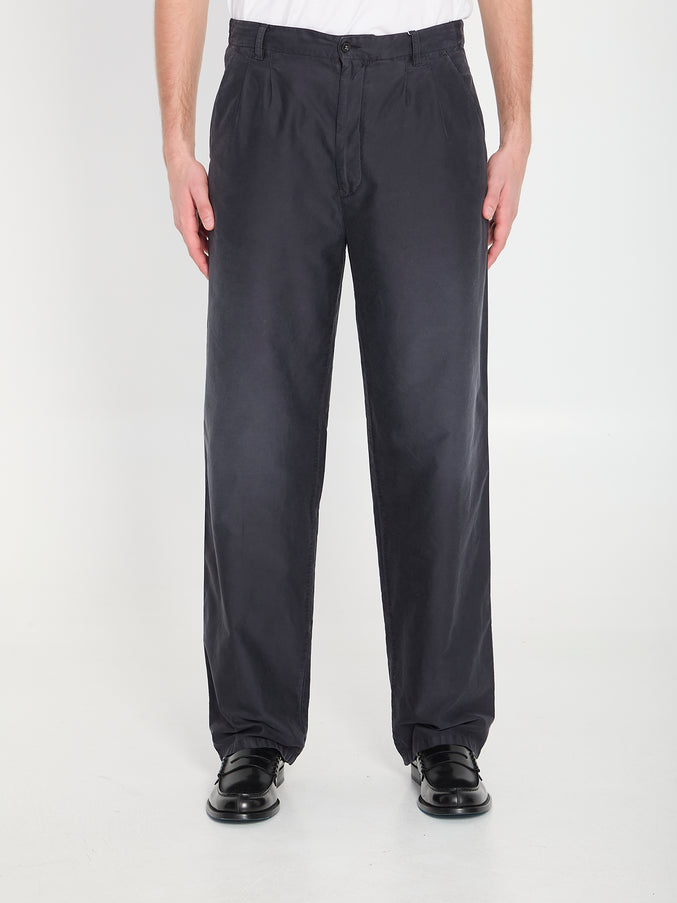 Maison Margiela Cotton Pants Blue