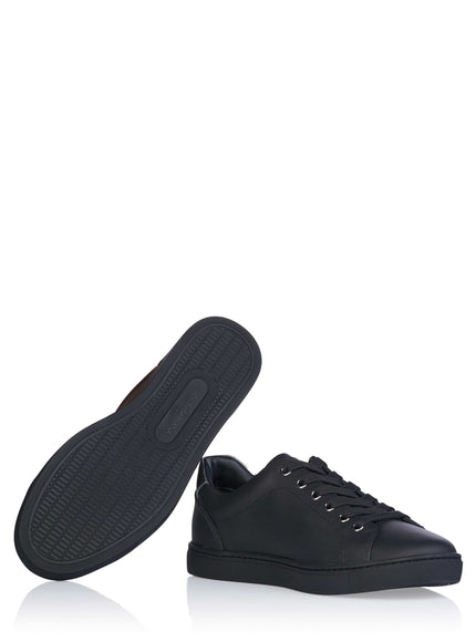 Dolce & Gabbana Black London Sacred Heart Sneakers