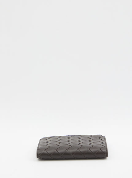 Bottega Veneta Intrecciato Bi-folod Medium Wallet