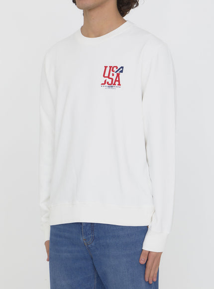 Autry Printed Cotton Sweatshirt
