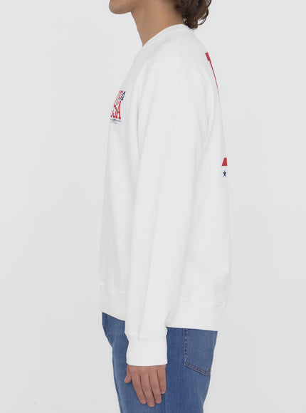 Autry Printed Cotton Sweatshirt
