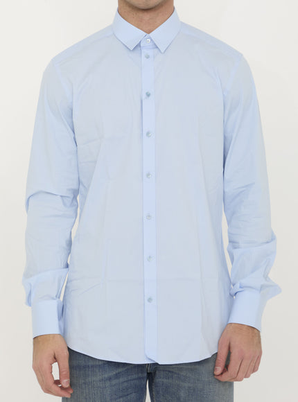 Dolce & Gabbana Cotton Shirt Light Blue