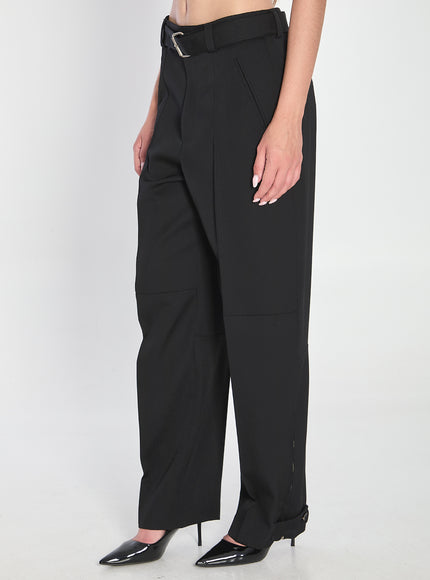 Bottega Veneta Trousers In Wool