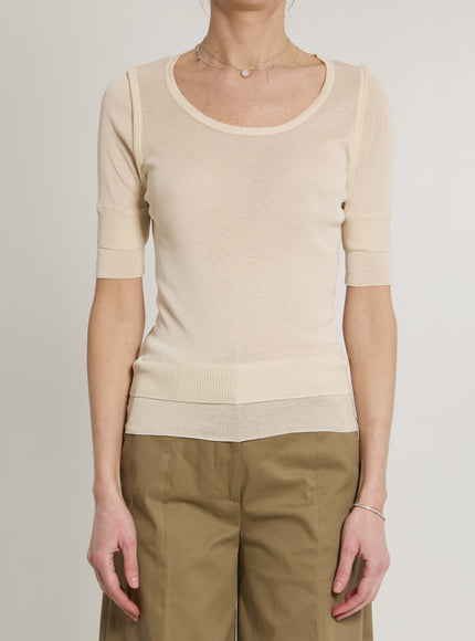Lemaire Trompe L'oeil Top Pink