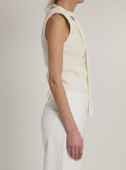 Lemaire Asymmetrical Fitted Top