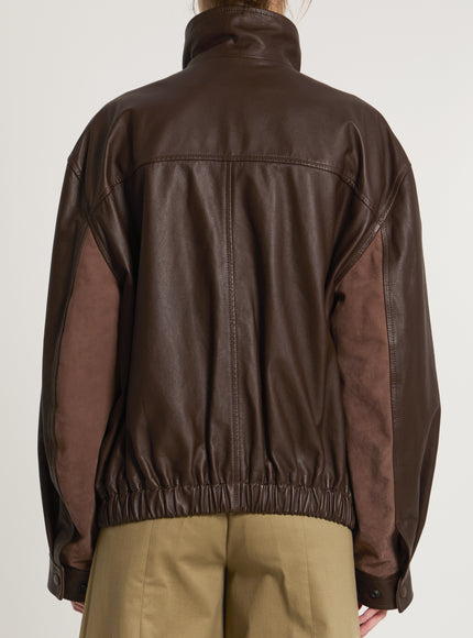 Lemaire Soft Leather Bomber Jacket