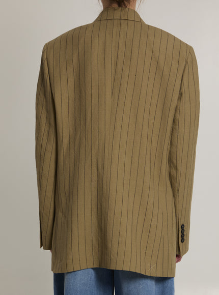 Dolce & Gabbana Double-breasted Linen Jacket