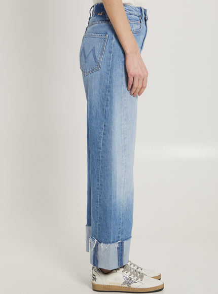 Mother The Half-pipe Ankle Cuff Fray Jeans