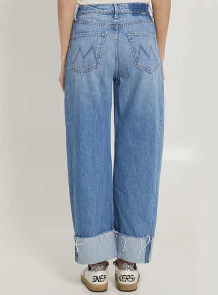 Mother The Half-pipe Ankle Cuff Fray Jeans