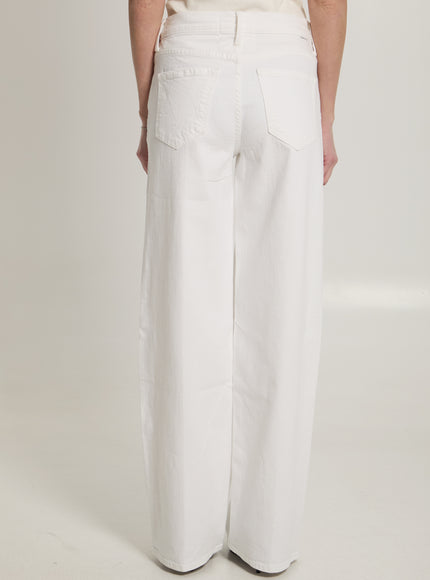 Mother The Rerun Zip Sneak Jeans