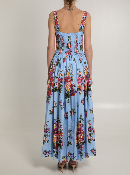 Dolce & Gabbana Maxi Dress With Floral Print
