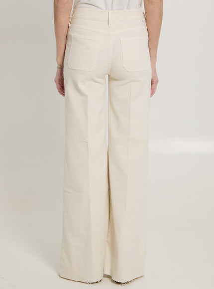 Mother The Patch Pocket Twister Fray Jeans