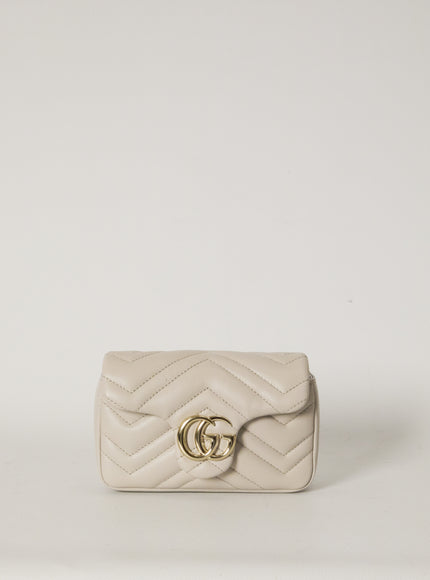 Gucci Gg Marmont Mini Bag QT Grey