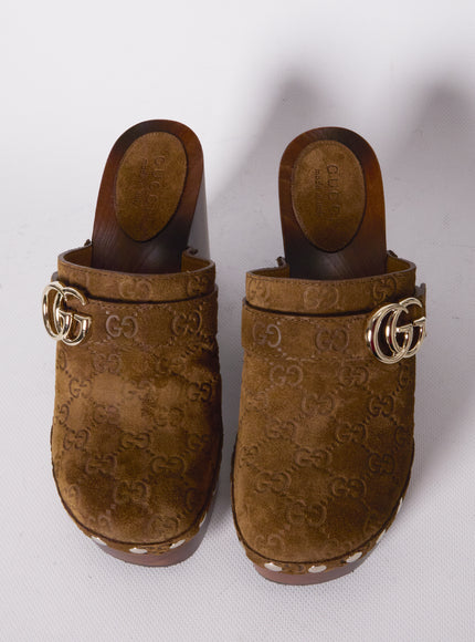 Gucci Double G Platform Clog