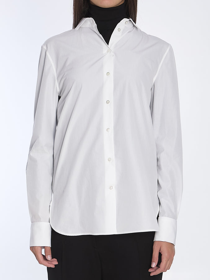 The Row Metis Shirt White
