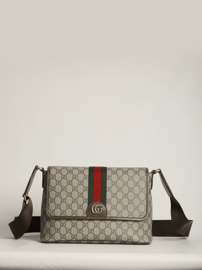 Gucci Ophidia Crossbody Bag Medium QT Beige
